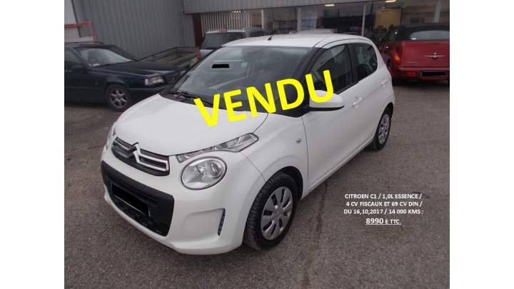 CITROEN C1 VENDUE