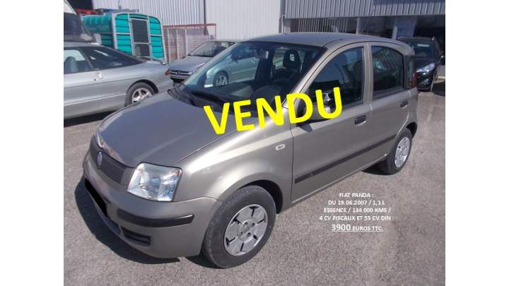 FIAT PANDA BEIGE VENDUE