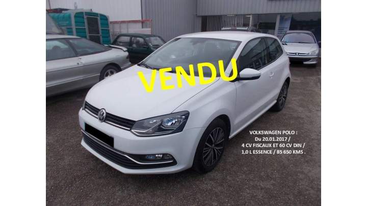 POLO VENDUE BLANCHE