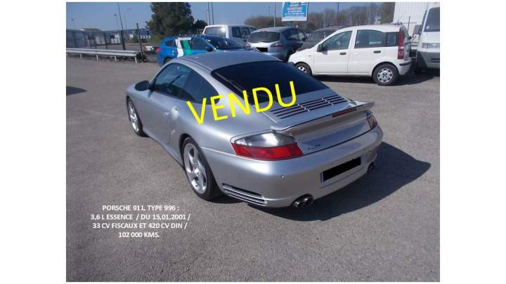 PORSCHE 911 VENDUE